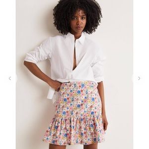 Boden Floral Tier Skirt